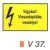 Vigyázz! Visszatáplálás veszélye! v 37