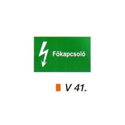 Főkapcsoló v 41